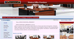 Desktop Screenshot of presidentfurniture.com.kh